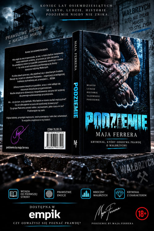 Książka „Podziemie” Maja Ferrera